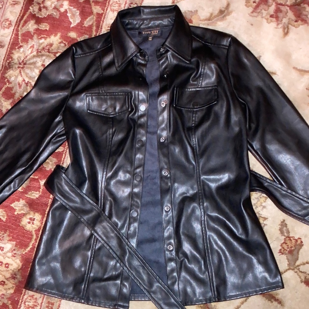 Truth leather jacket